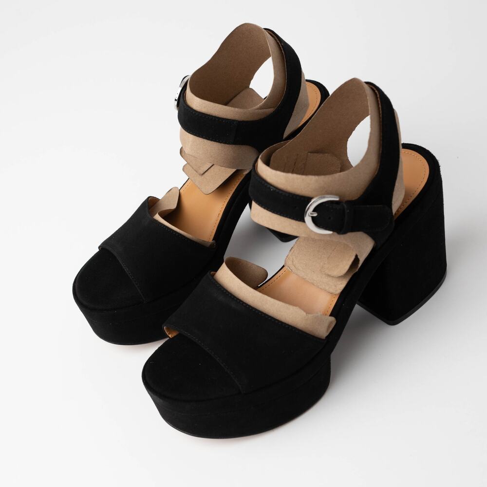 Marc Fisher LTD Women's Normi Block Heel Dress Sandals